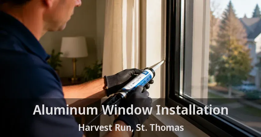Aluminum Window Installation Harvest Run, St. Thomas - ON