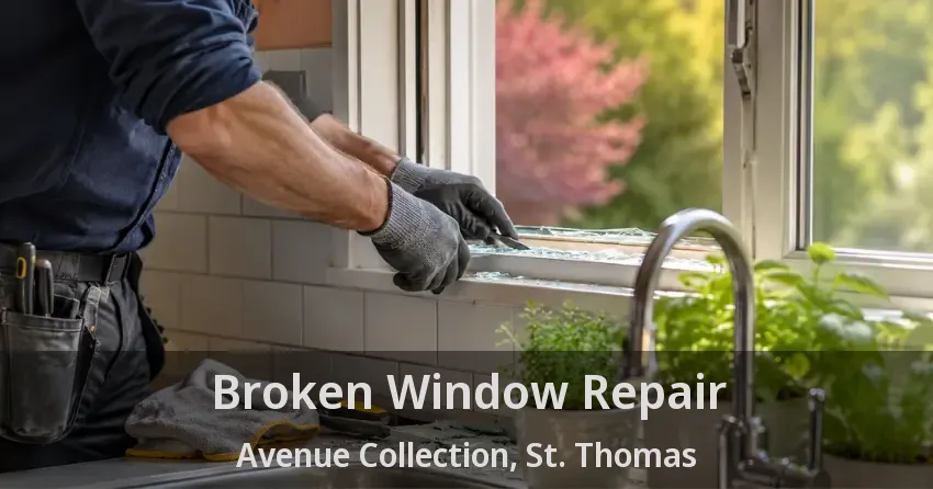 Broken Window Repair Avenue Collection, St. Thomas - ON