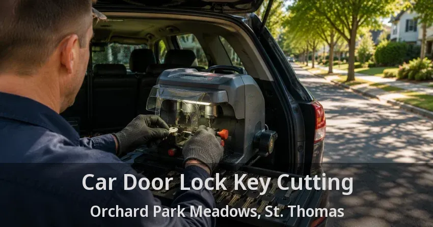 Car Door Lock Key Cutting Orchard Park Meadows, St. Thomas - ON