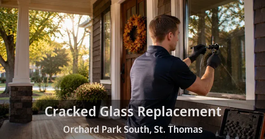 Cracked Glass Replacement Orchard Park South, St. Thomas - ON