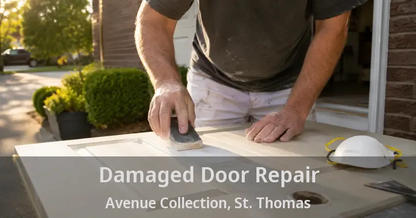 Damaged Door Repair Avenue Collection, St. Thomas - ON