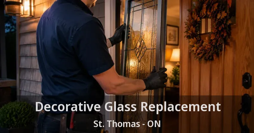 Decorative Glass Replacement St. Thomas - ON