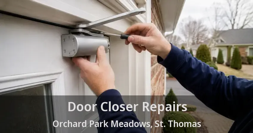 Door Closer Repairs Orchard Park Meadows, St. Thomas - ON