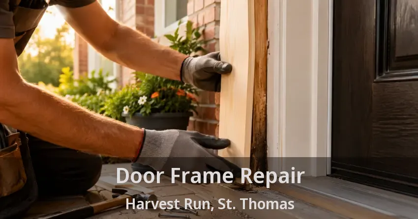Door Frame Repair Harvest Run, St. Thomas - ON
