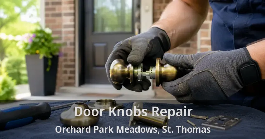 Door Knobs Repair Orchard Park Meadows, St. Thomas - ON