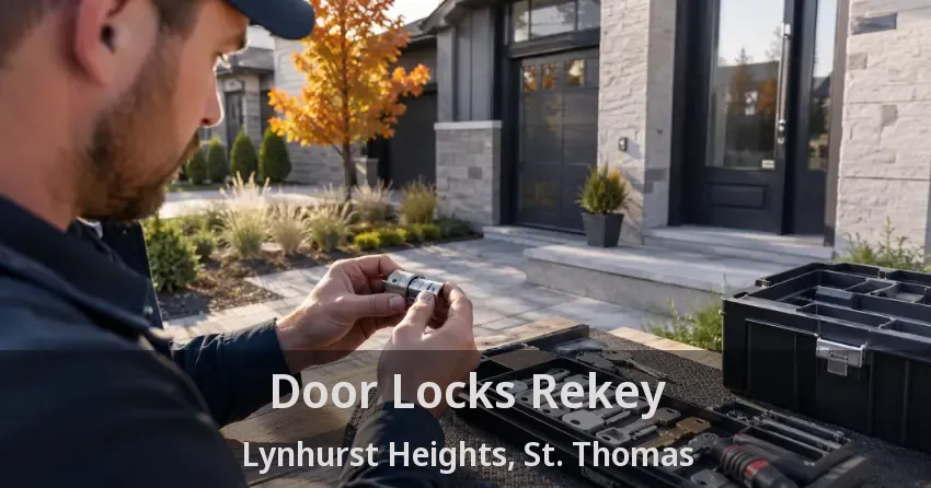 Door Locks Rekey Lynhurst Heights, St. Thomas - ON