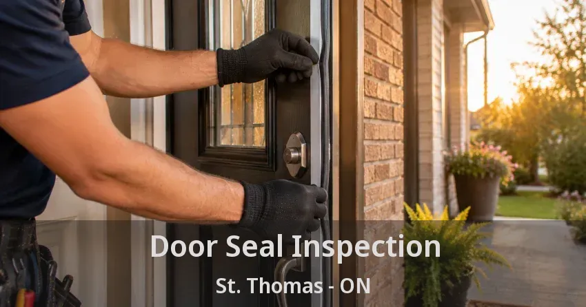 Door Seal Inspection St. Thomas - ON