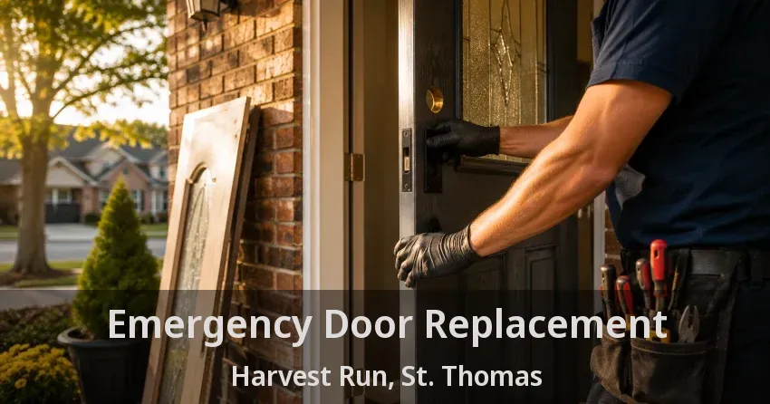 Emergency Door Replacement Harvest Run, St. Thomas - ON