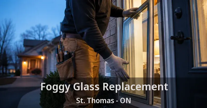 Foggy Glass Replacement St. Thomas - ON