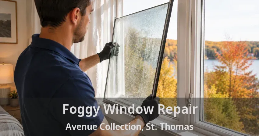 Foggy Window Repair Avenue Collection, St. Thomas - ON