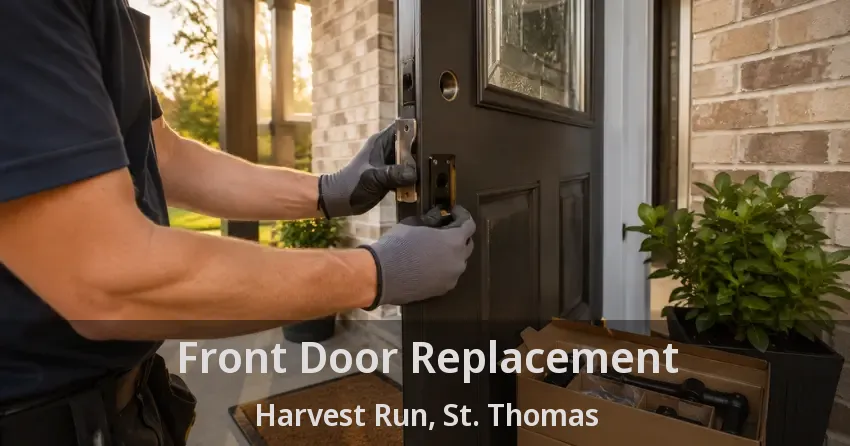 Front Door Replacement Harvest Run, St. Thomas - ON