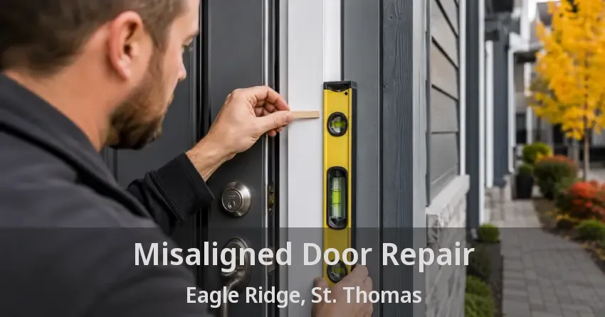 Misaligned Door Repair Eagle Ridge, St. Thomas - ON