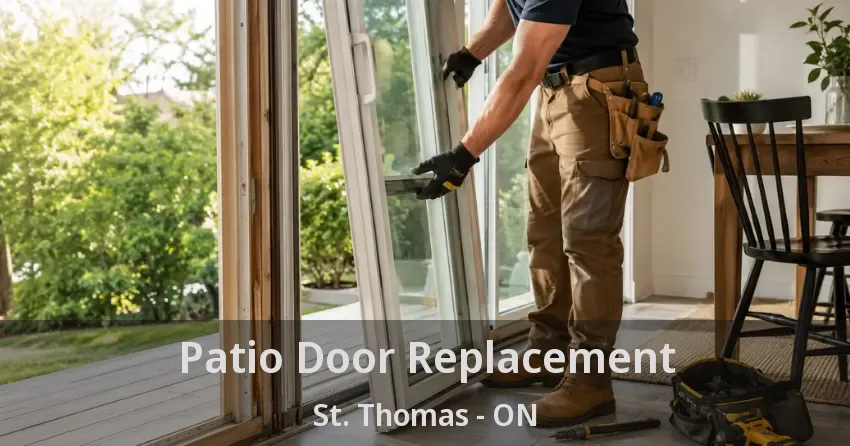 Patio Door Replacement St. Thomas - ON