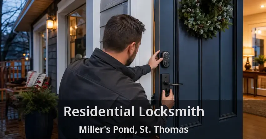 Residential Locksmith Miller's Pond, St. Thomas - ON