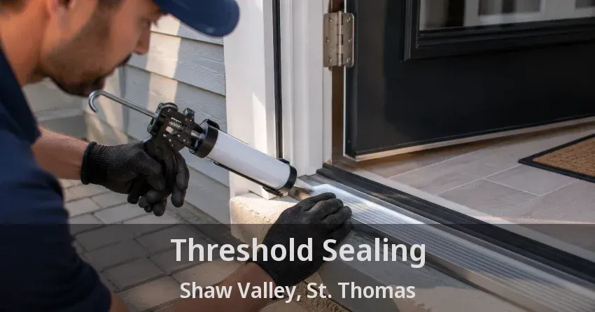 Threshold Sealing Shaw Valley, St. Thomas - ON