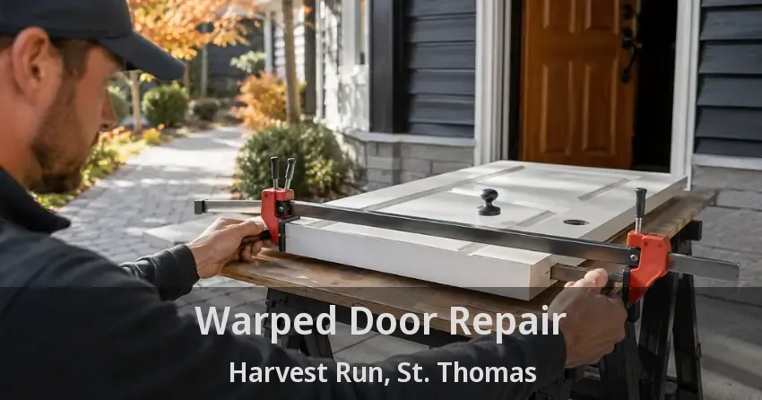 Warped Door Repair Harvest Run, St. Thomas - ON
