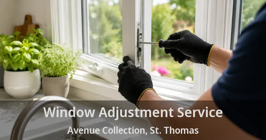 Window Adjustment Service Avenue Collection, St. Thomas - ON