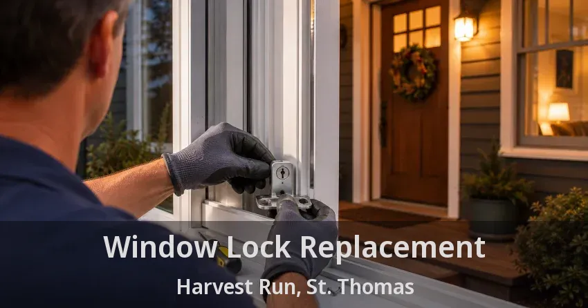 Window Lock Replacement Harvest Run, St. Thomas - ON