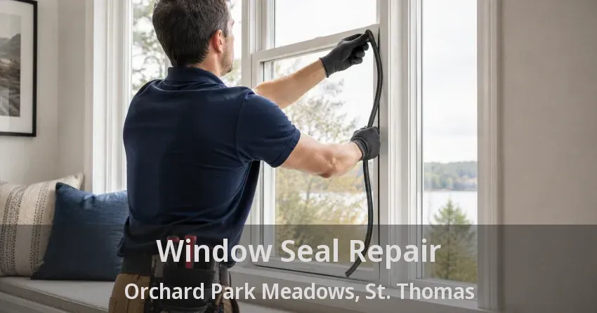 Window Seal Repair Orchard Park Meadows, St. Thomas - ON