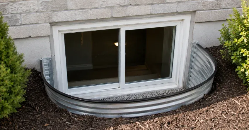 new casement kitchen window installed above sink in St. Thomas