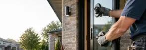Glass Door Installation Avenue Collection, St. Thomas